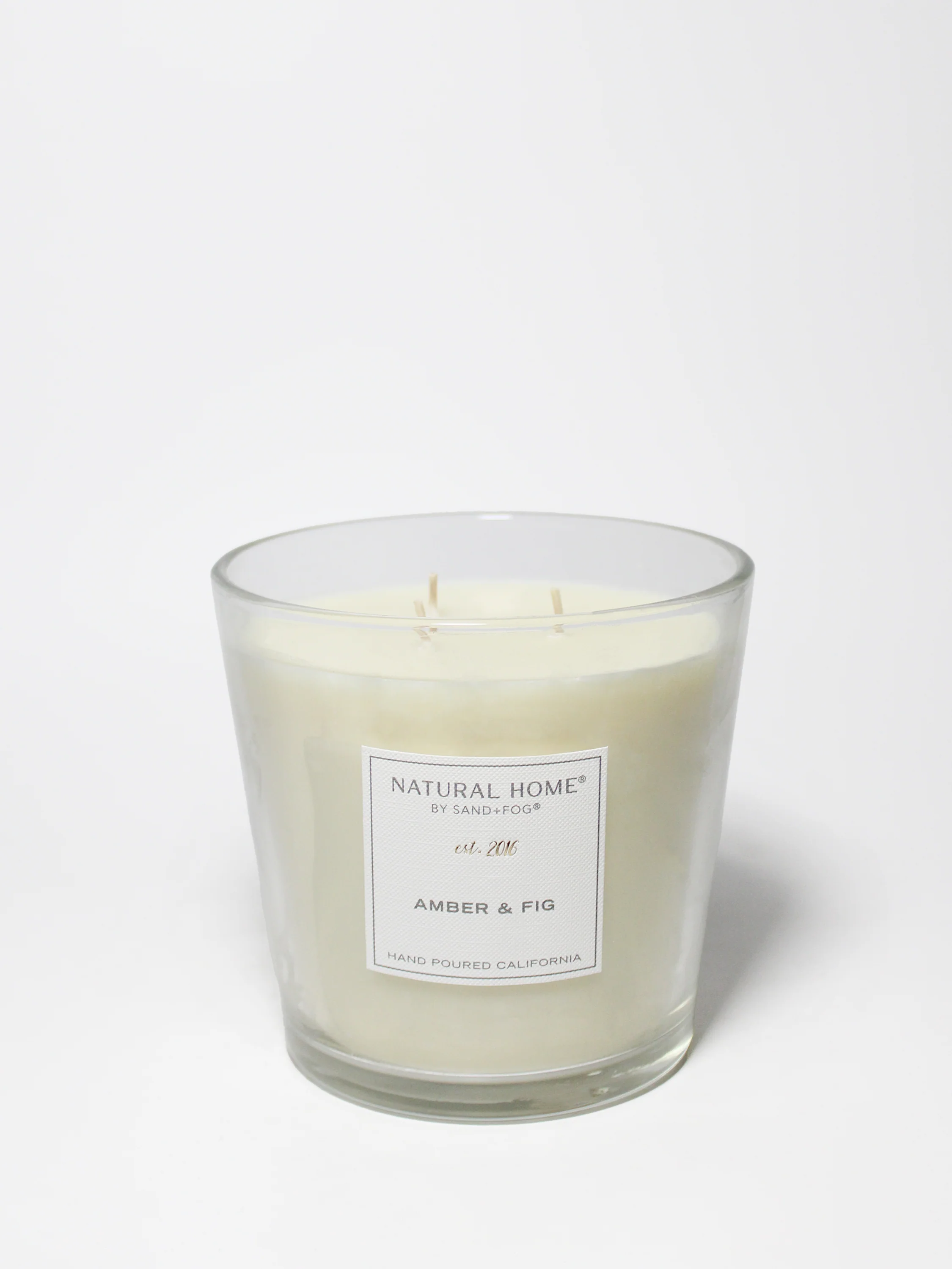 Amber & Fig Natural Home 31 oz scented candle - Image 3