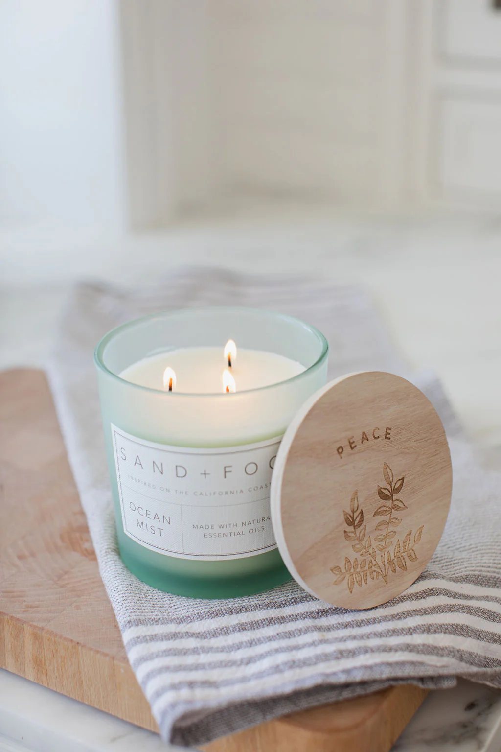 Ocean Mist 21 oz scented candle - Image 5