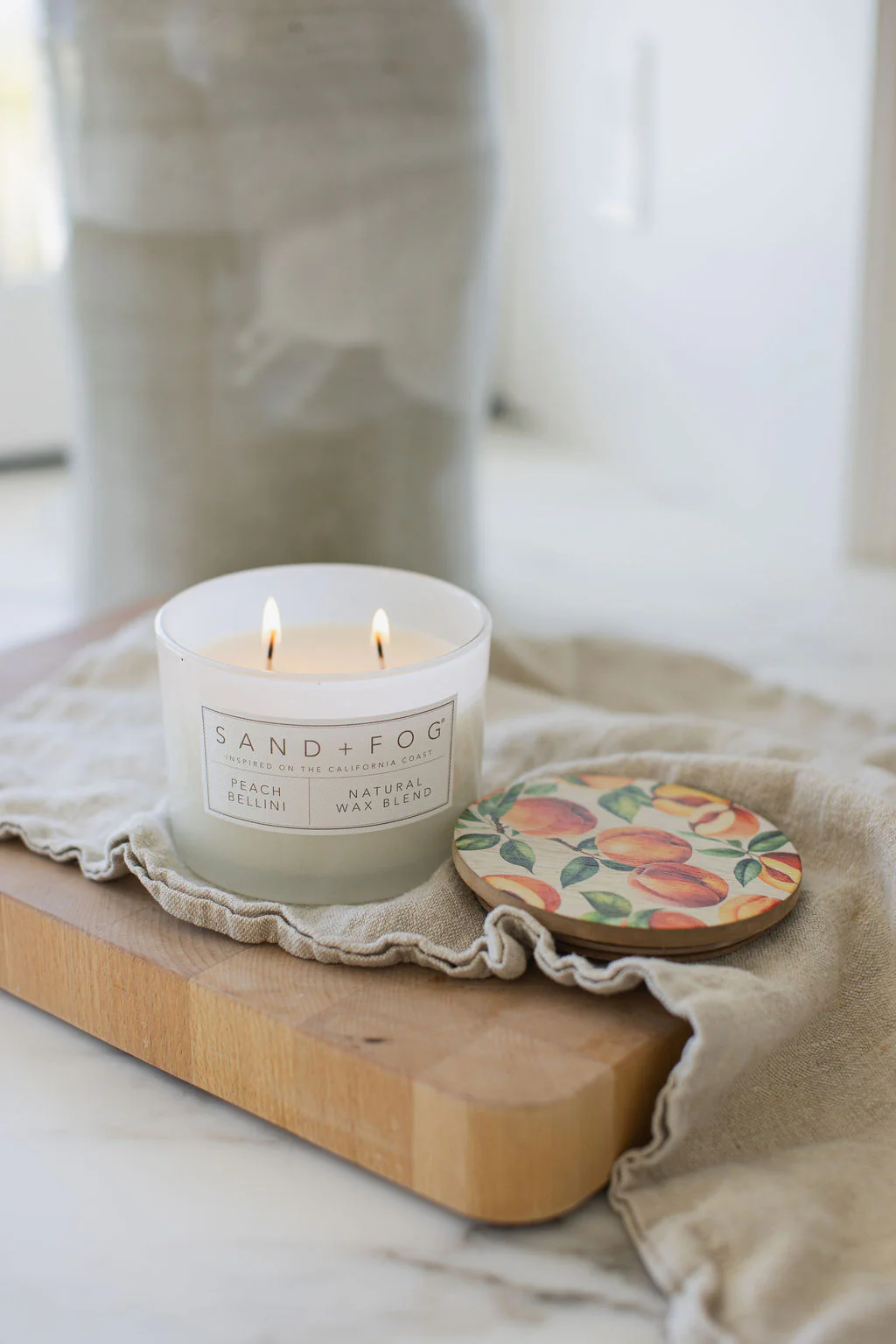 Peach Bellini 12 oz scented candle - Image 5