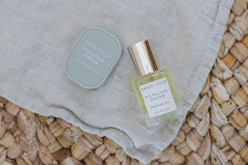 Perfume Oil Rollerball and Solid Perfume Set - Pistachio Dream - Image 3