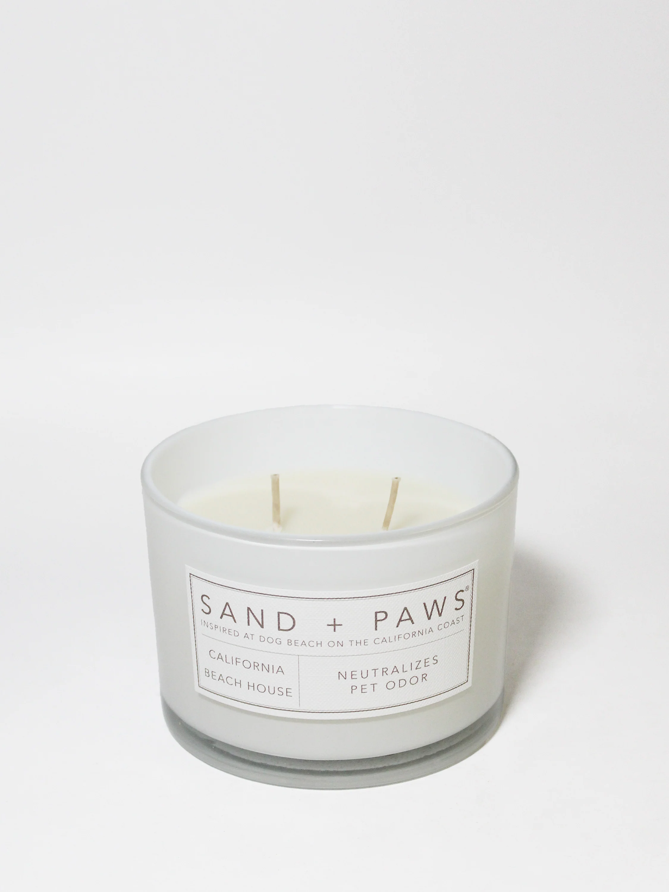 Sand + Paws California Beach House 12 oz scented candle - Image 3