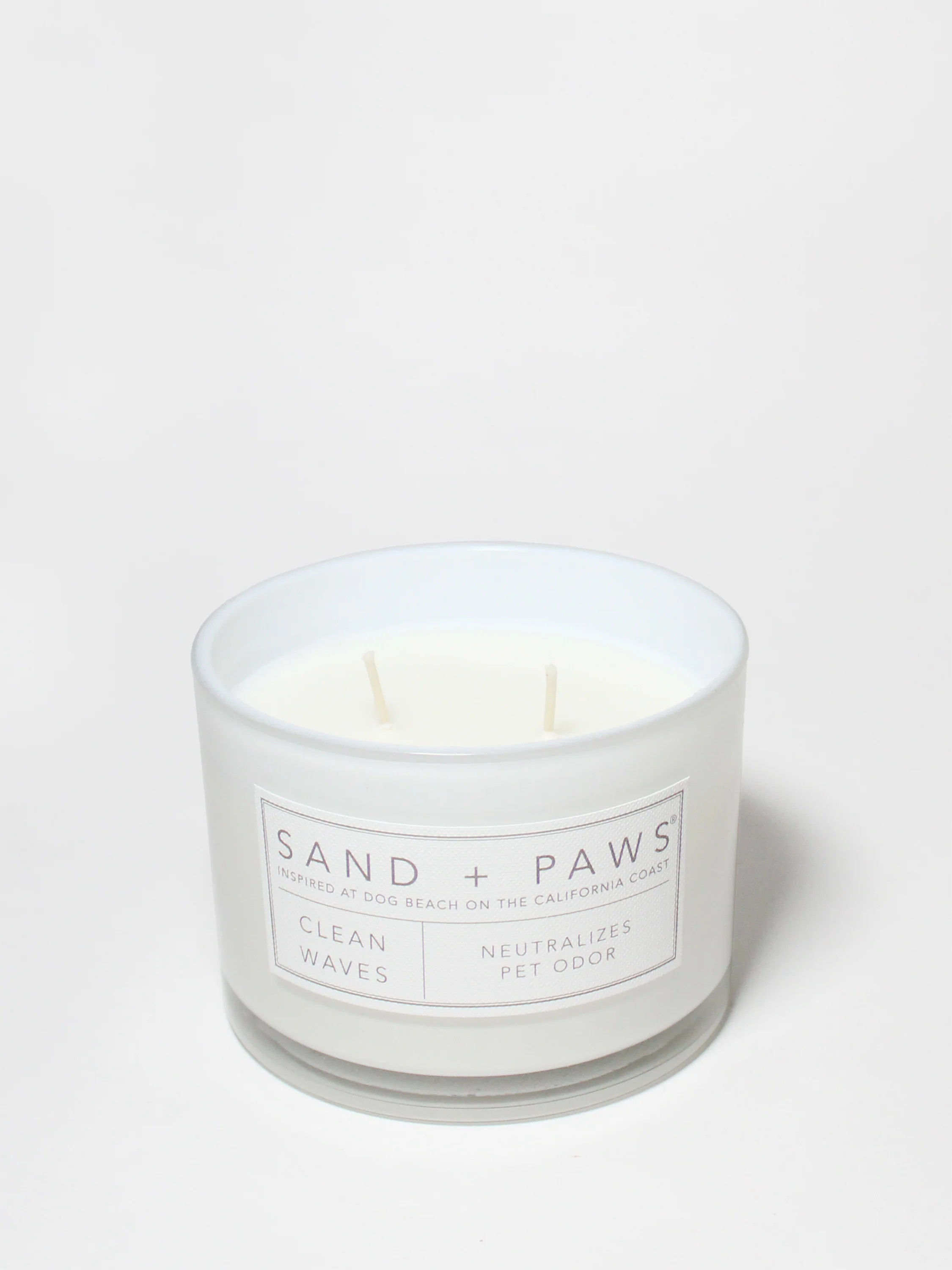 Sand + Paws Clean Waves 12 oz scented candle - Image 4