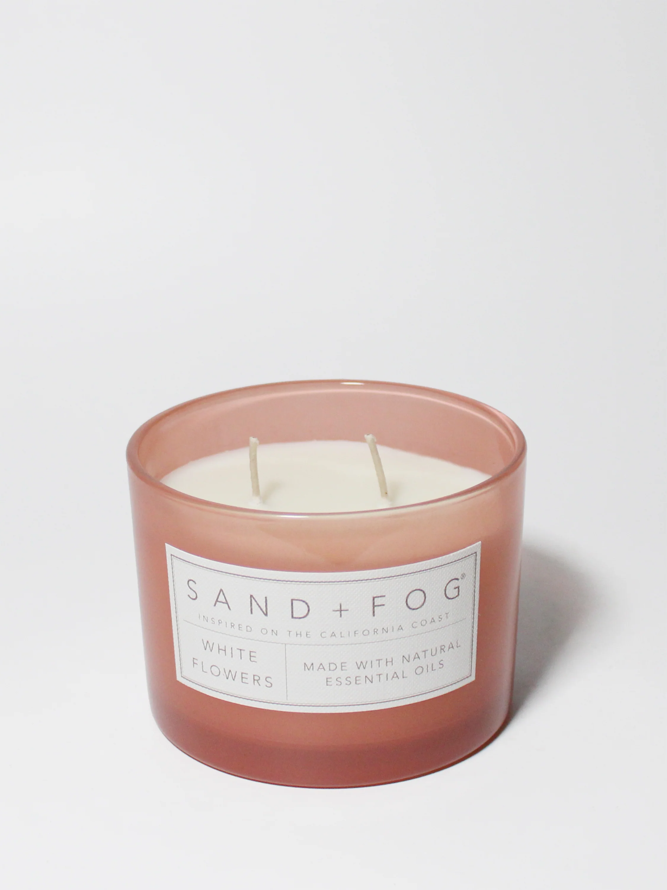 White Flowers 12 oz scented candle - Image 3